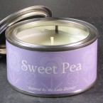 Pintail Candles - Sweet Pea Scented Candle Tin